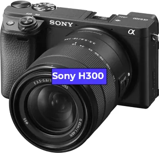 Ремонт фотоаппарата Sony H300 в Санкт-Петербурге